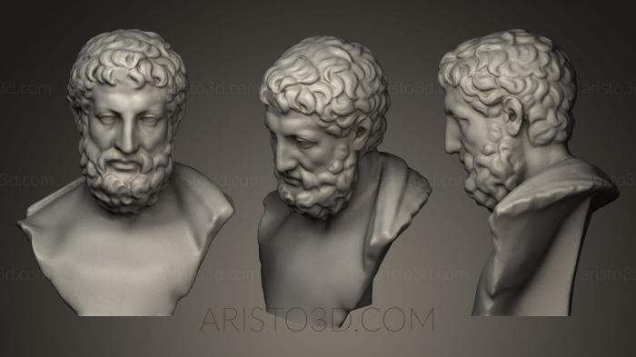 Busts and heads antique and historical (BUSTA_0094) 3D model for CNC machine